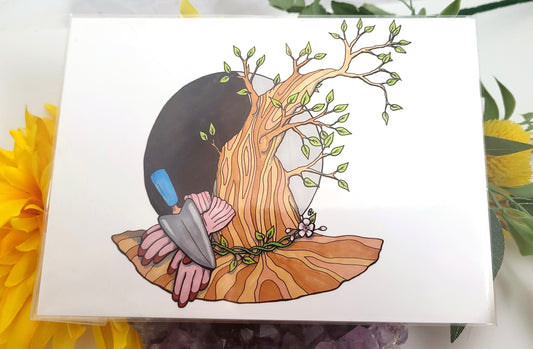 Arbor Day Witch Hat Art Print