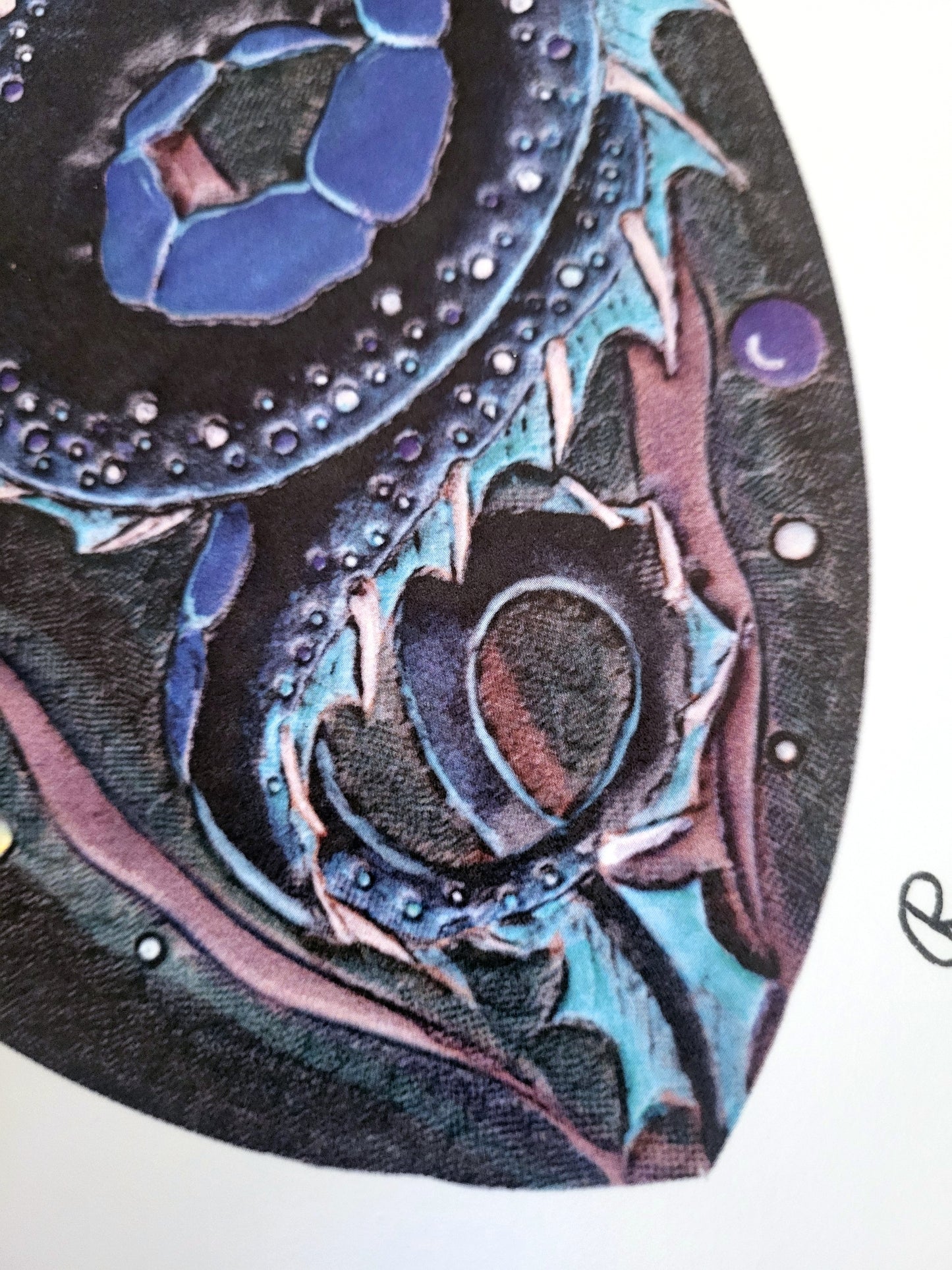 Serpent of the Deep Dragon Art Reproduction Print