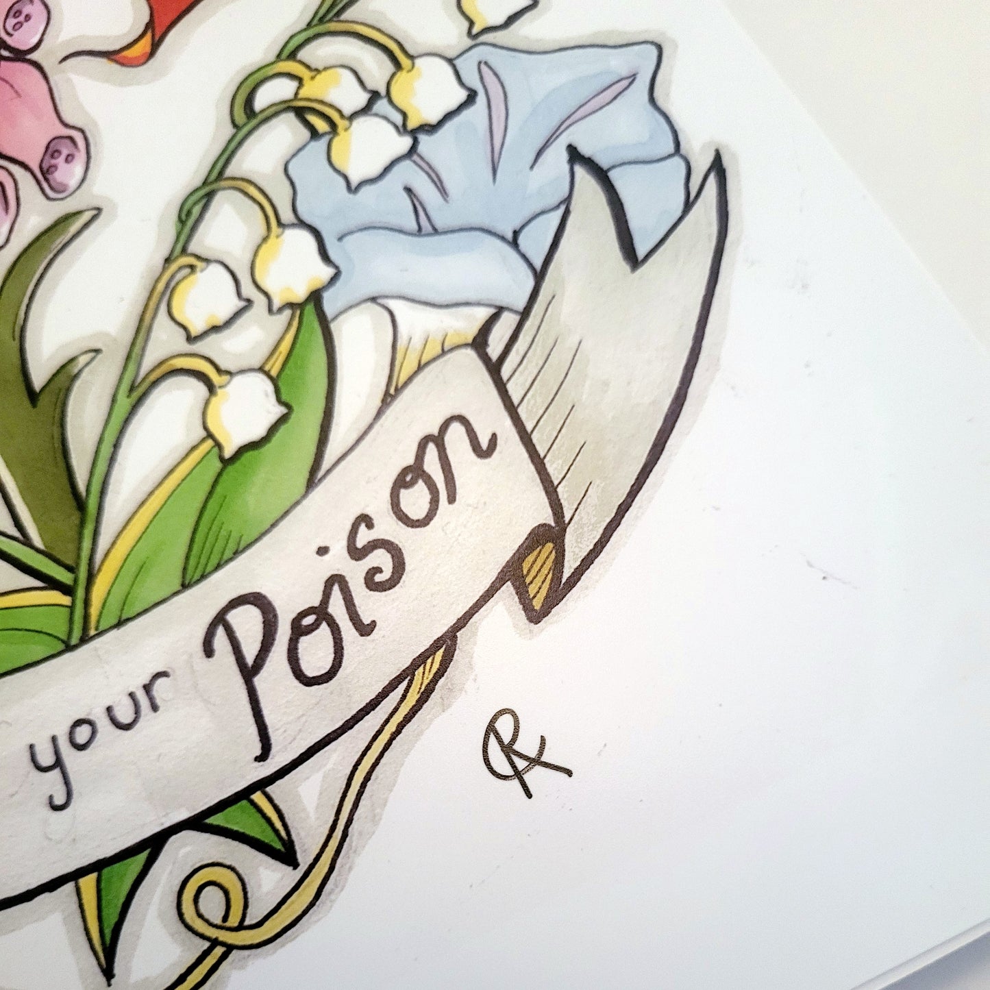 Pick Your Poison Art Print Reproduction