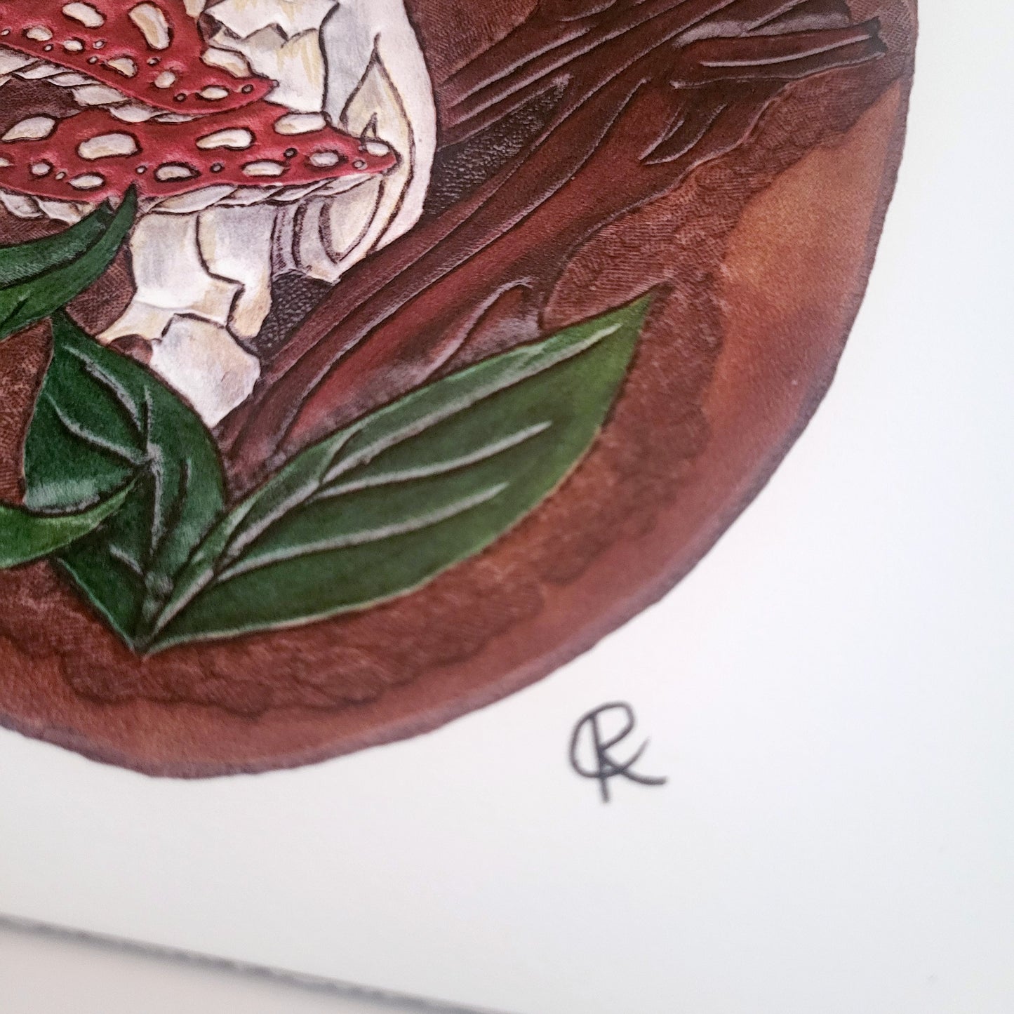 Mushroom Quartet Art Reproduction Print