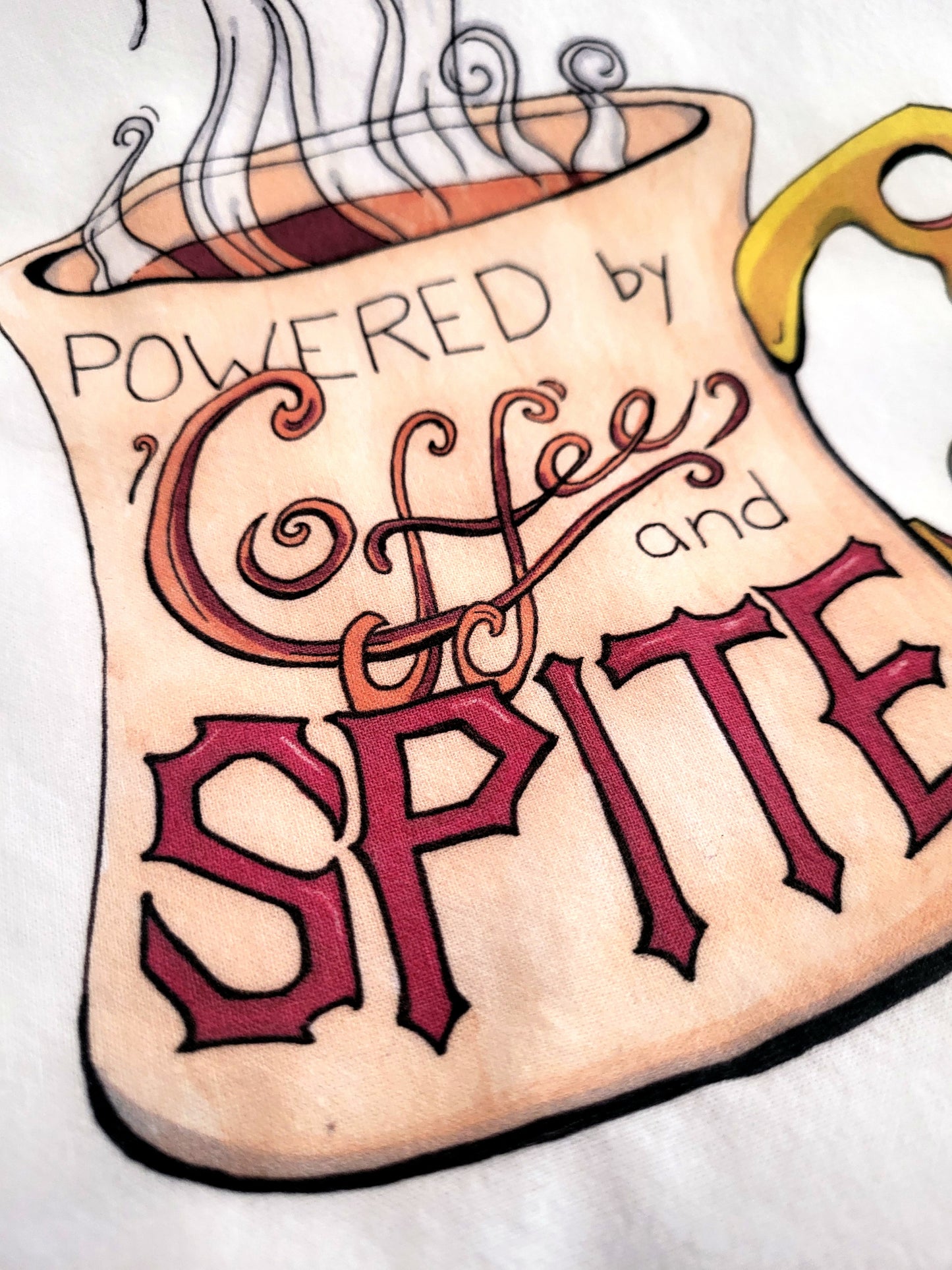 Coffee and Spite Tea Towel