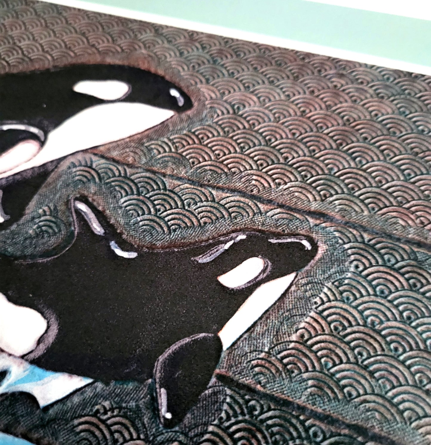 "Joy" Nature Ocean Orca Art Reproduction
