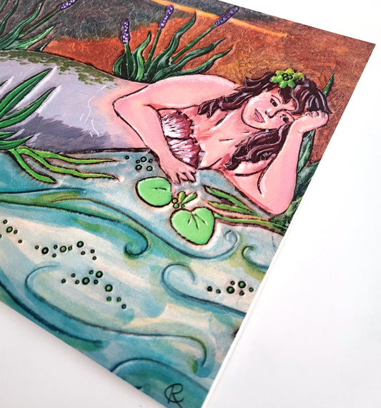 Mer-Manatee Art Reproduction