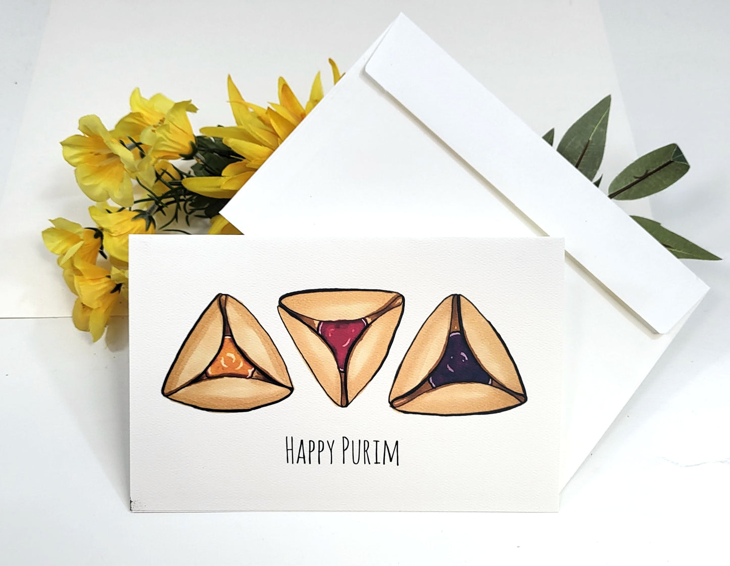 Purim Hamentashen Greeting Card