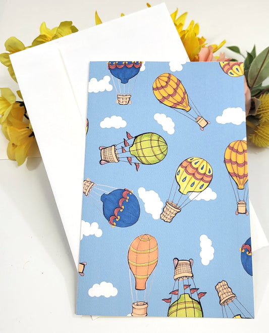 Hot Air Balloons Greeting Card