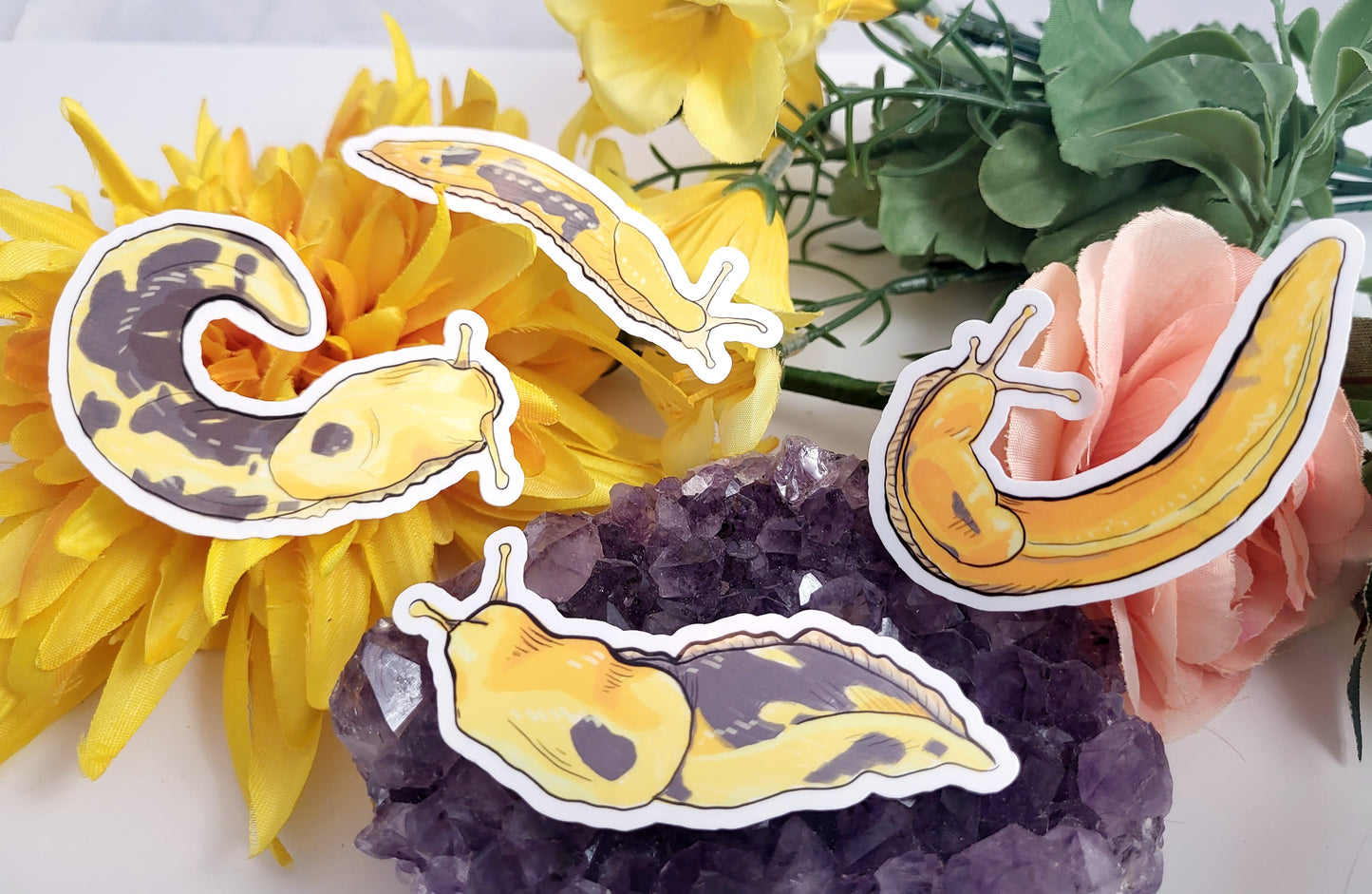 Banana Slugs Sticker Set