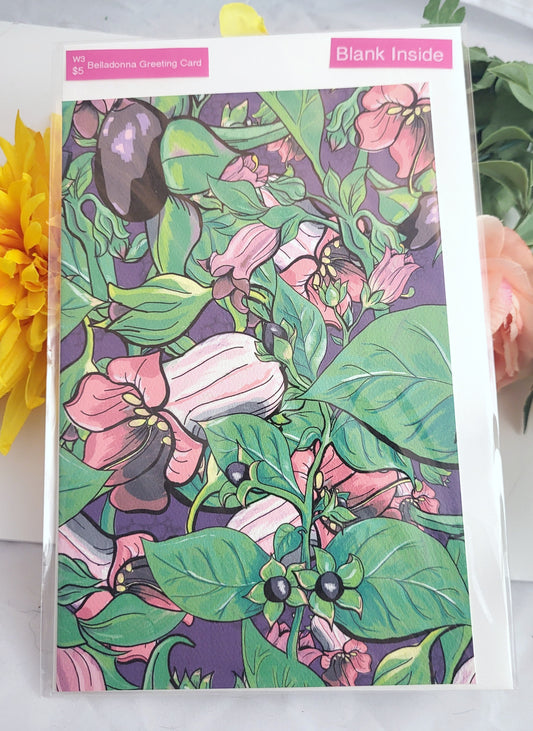 Belladonna Greeting Card