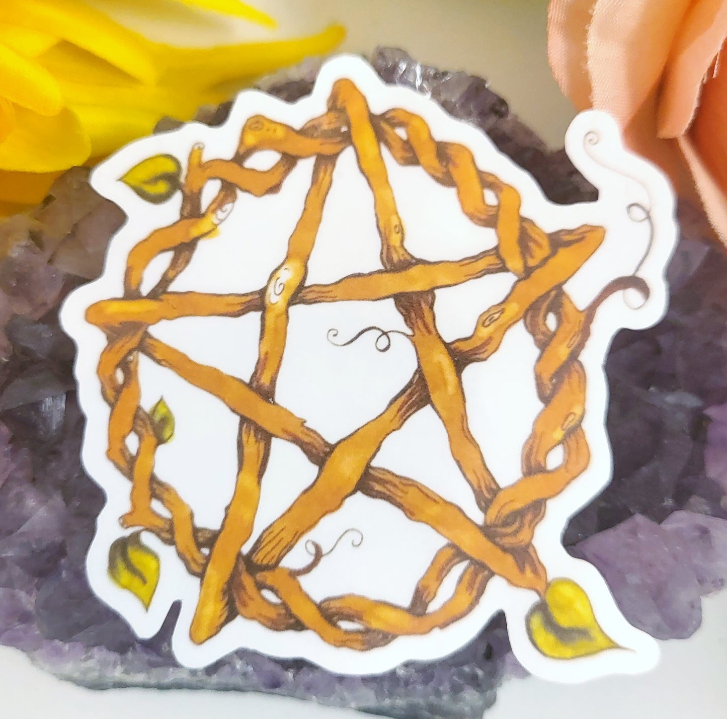Woody Pentacle Vinyl Sticker