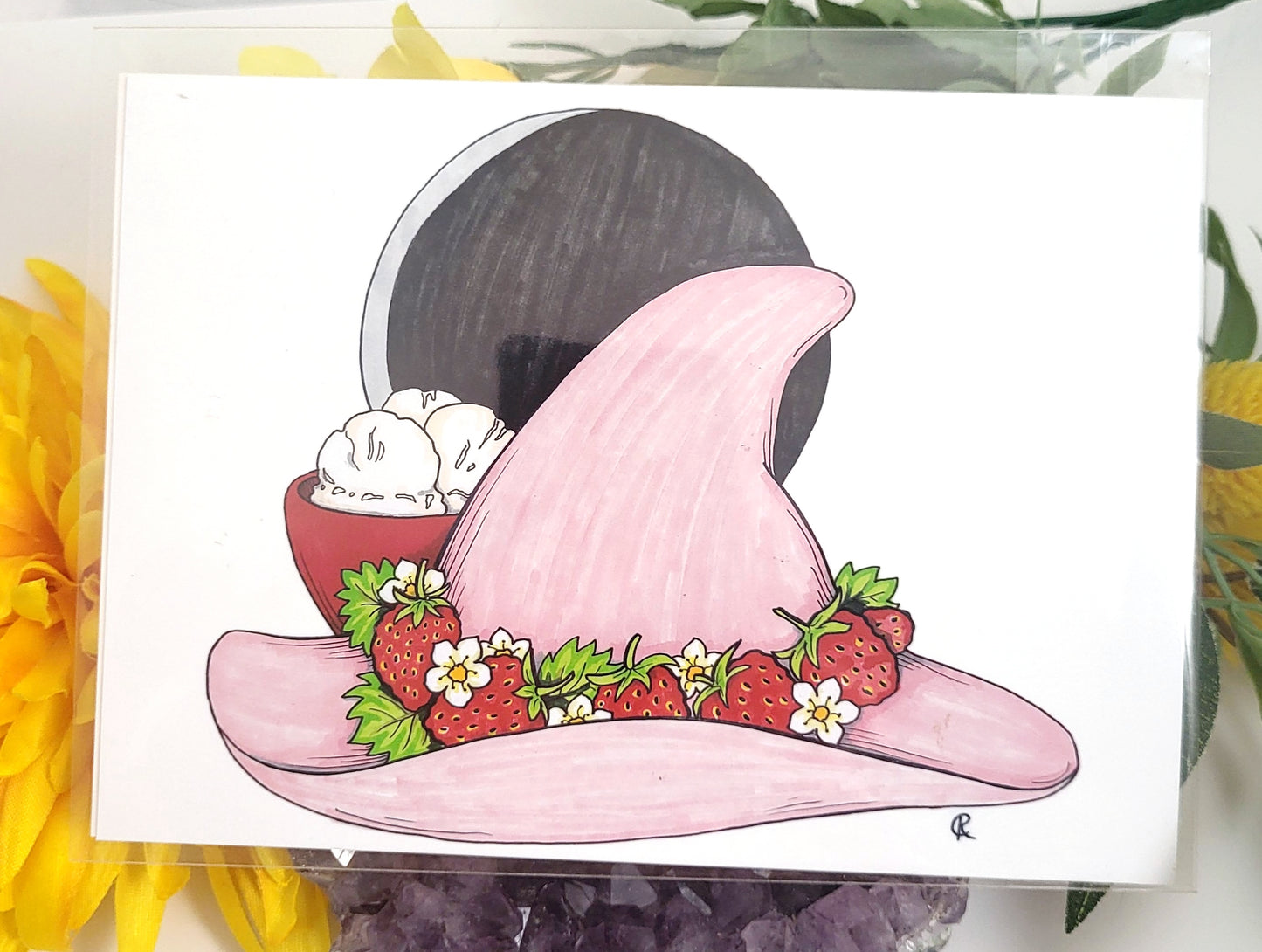 Founder's Day Witch Hat Art Print