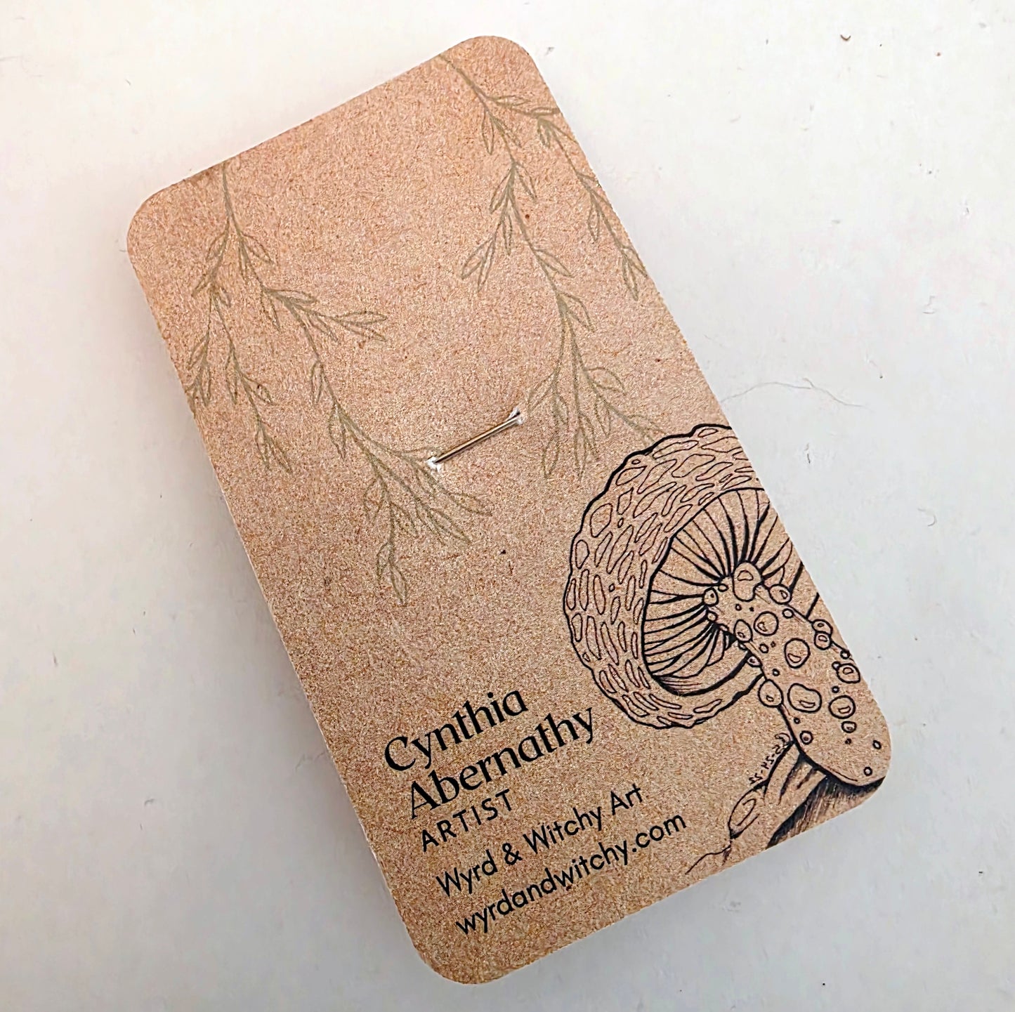Medieval Noble Lady Snail Leather Pin - May 2026 Limited Edition