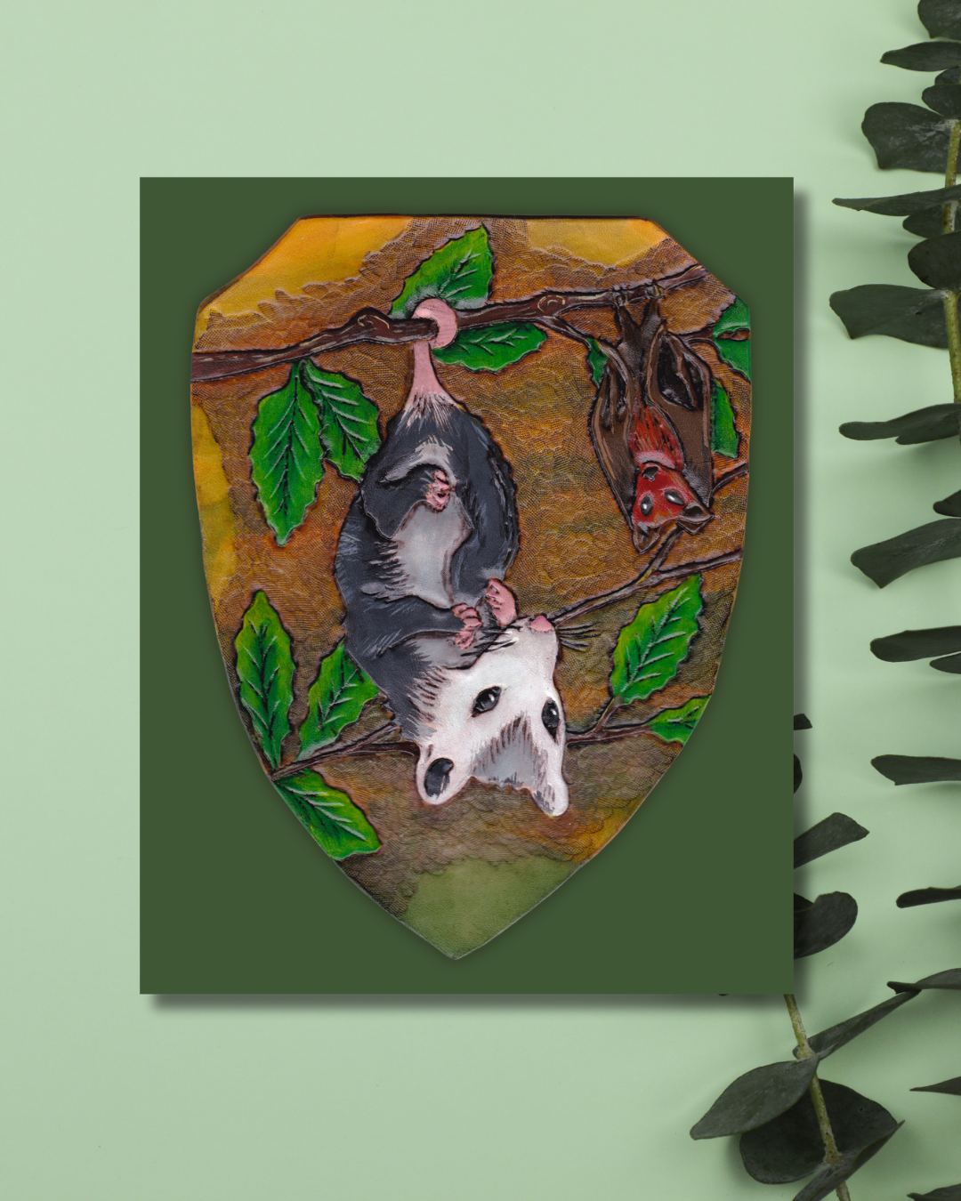 "Hang Out Here Often?" Nature Art Reproduction