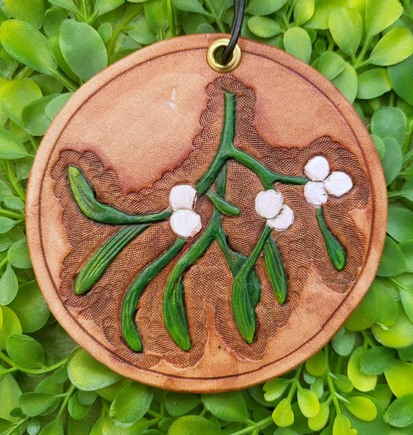 Mini Leather Art Rounds