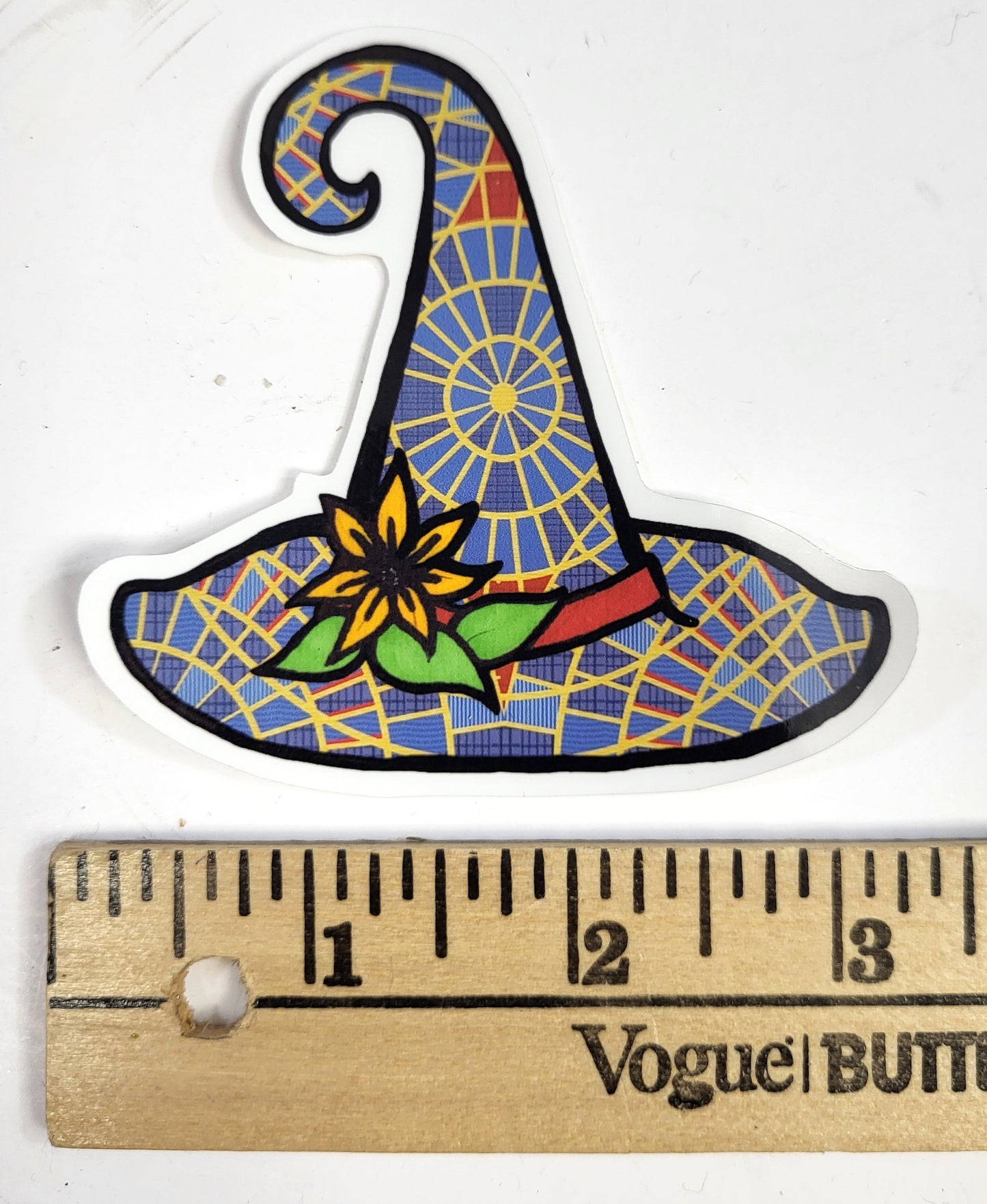 Cult of the Carpet Witch Hat Vinyl Sticker