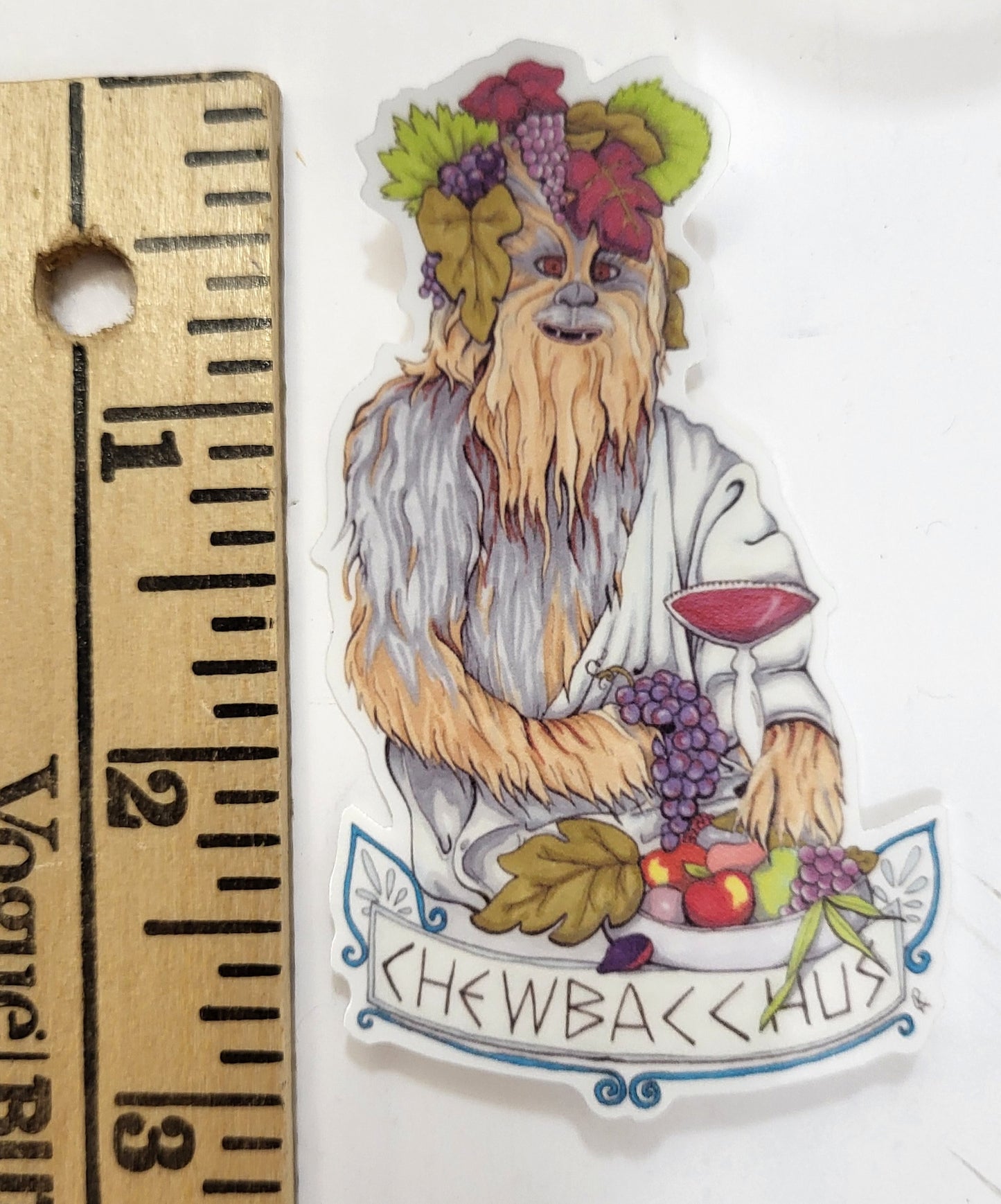 Chewbaccus Vinyl Sticker