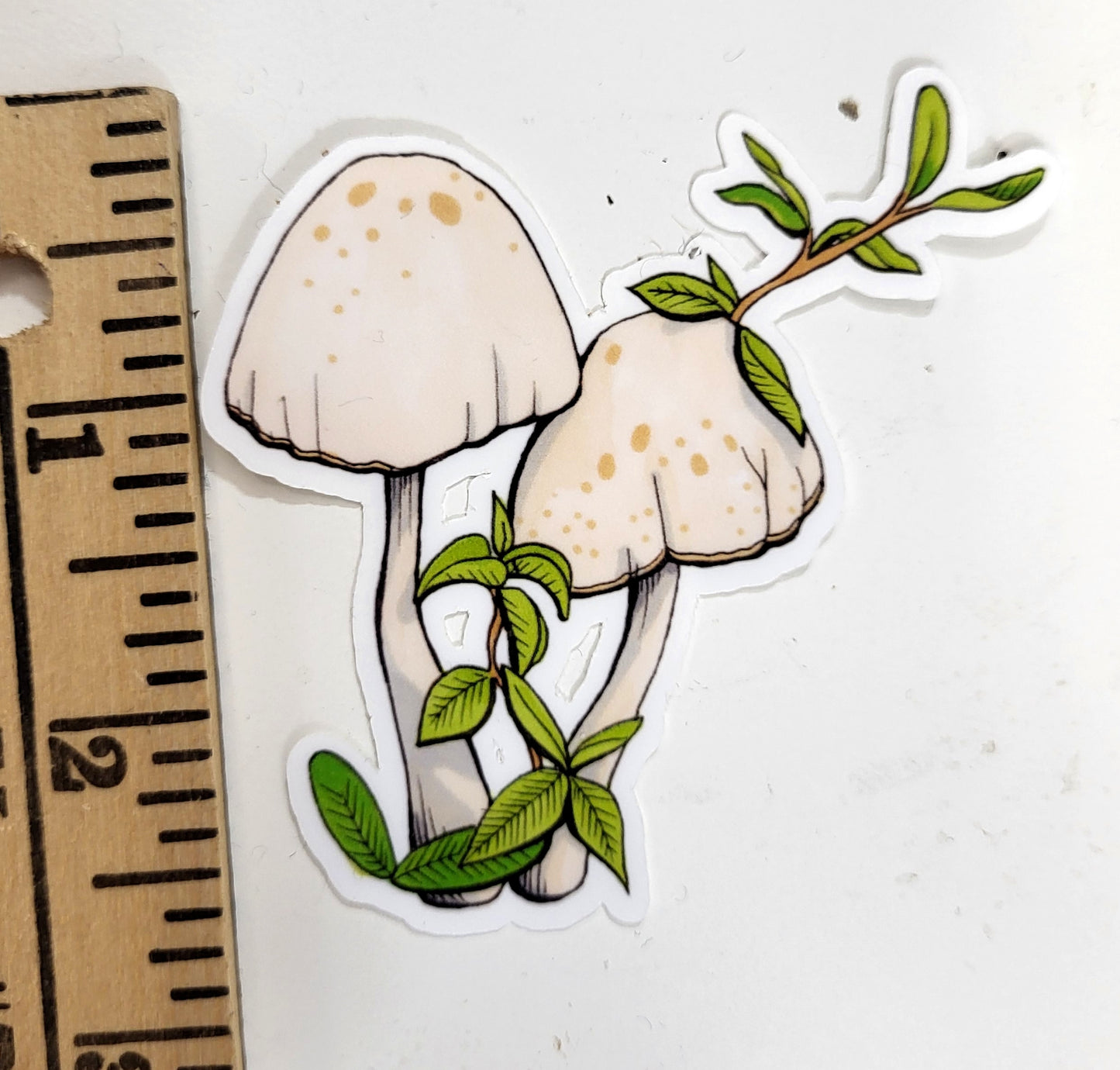 Yard Mushroom Vinyl Sticker