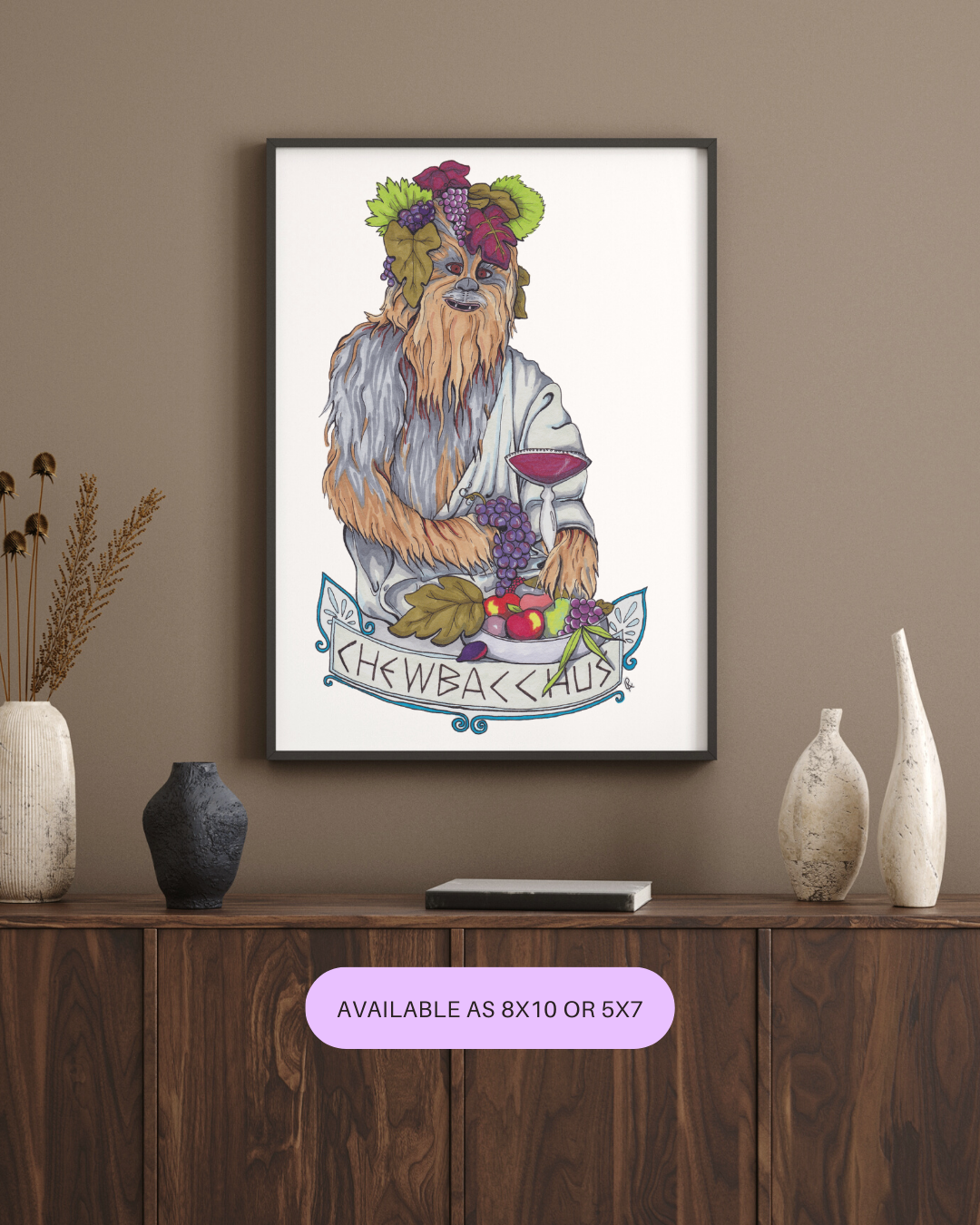 Chewbacchus Art Print