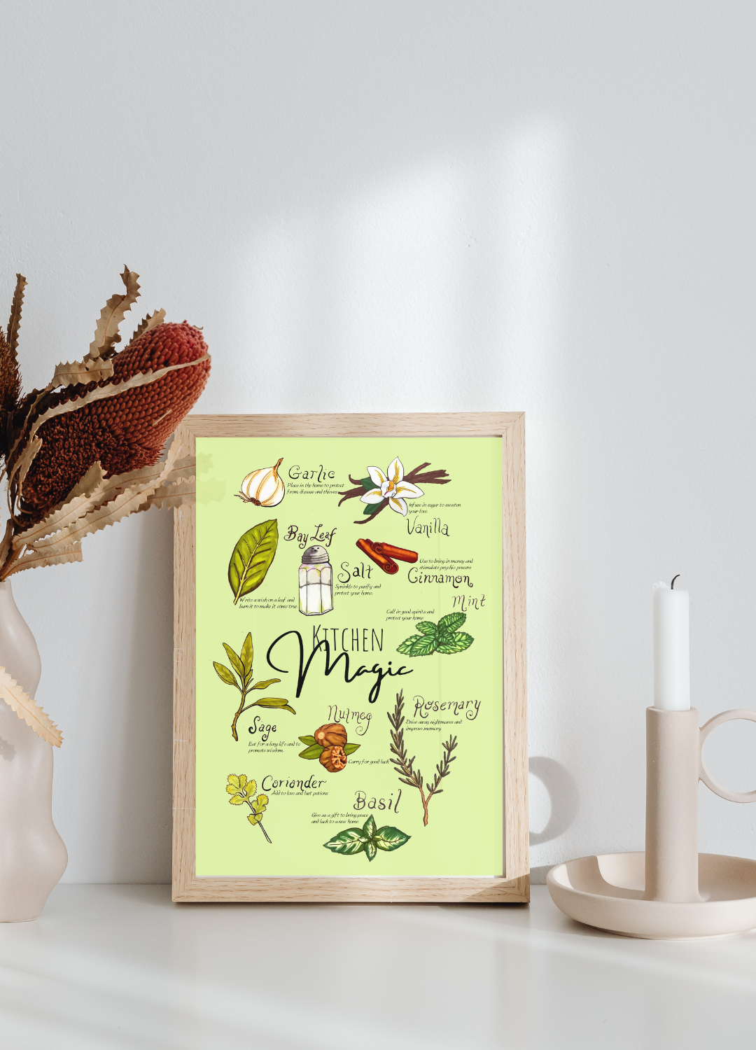 Kitchen Magic Art Print