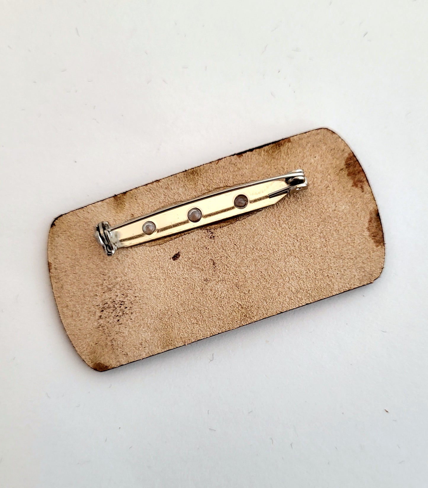 I Want To See Boobies Leather Nature Art Funny Pin