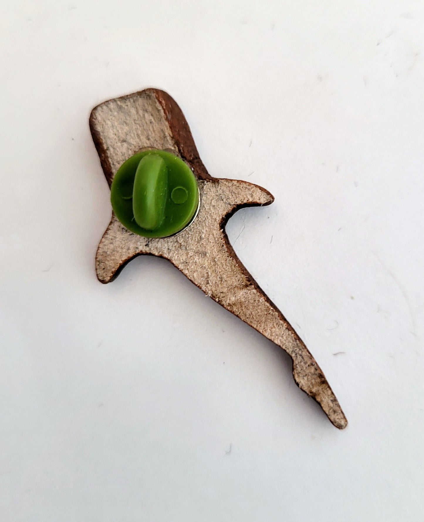 Whale Shark Leather Nature Art Animal Pin