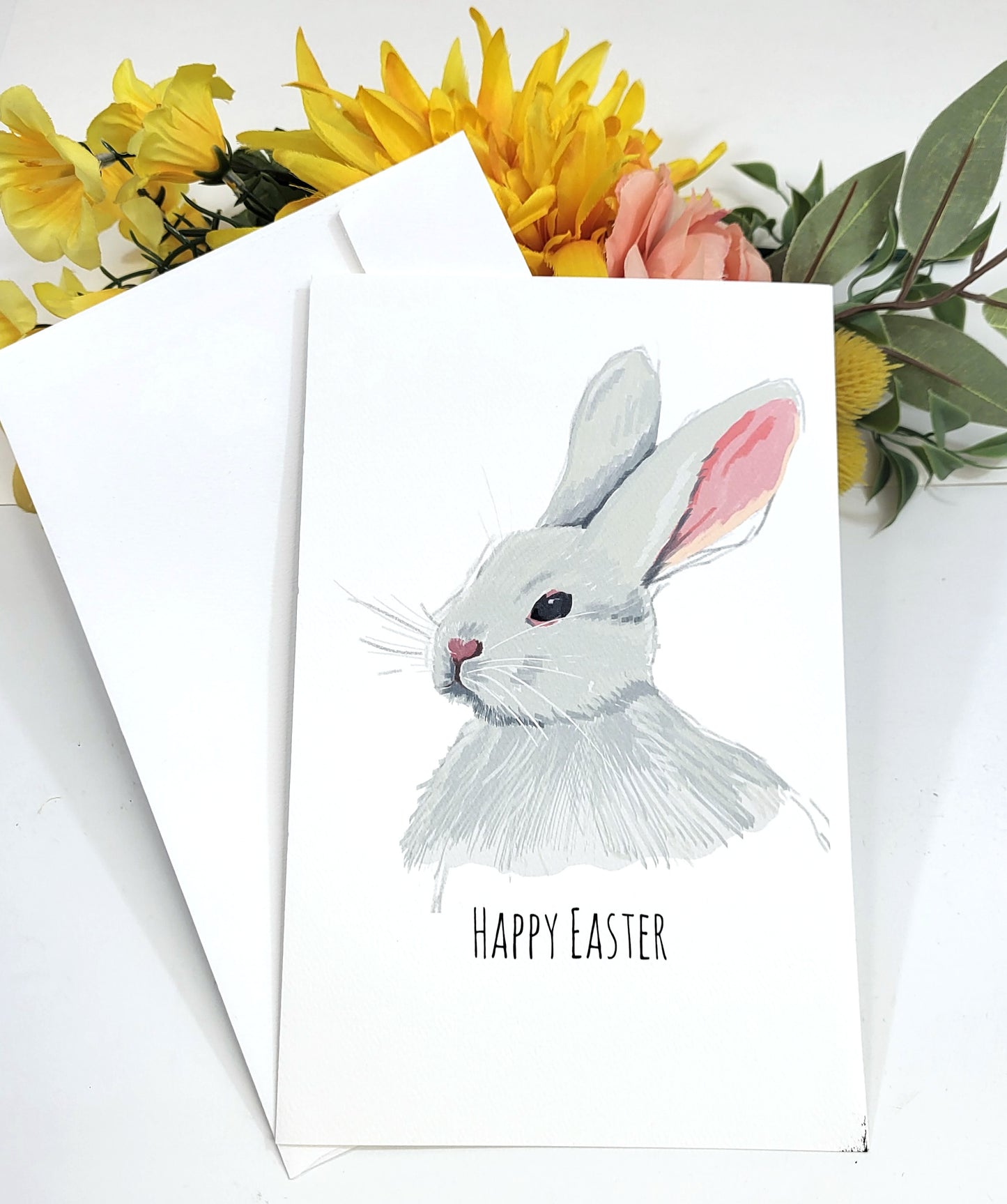 Easter Rabbit Greeting Card