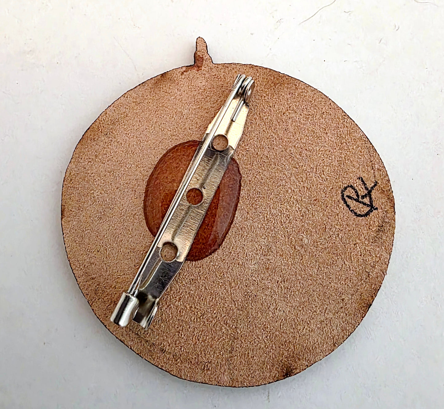 Unicorn Opossum Leather Pin - June 2026 Limited Edition