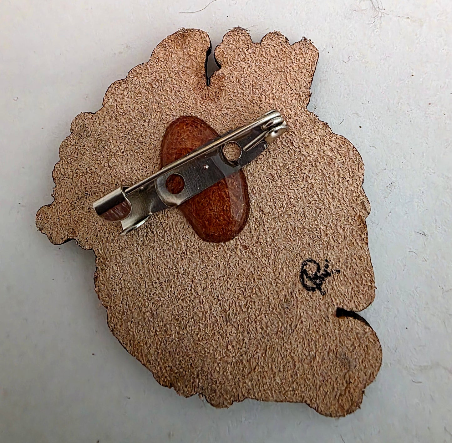 Not Dead Yet Opossum Nature Art Humor Animal Pin