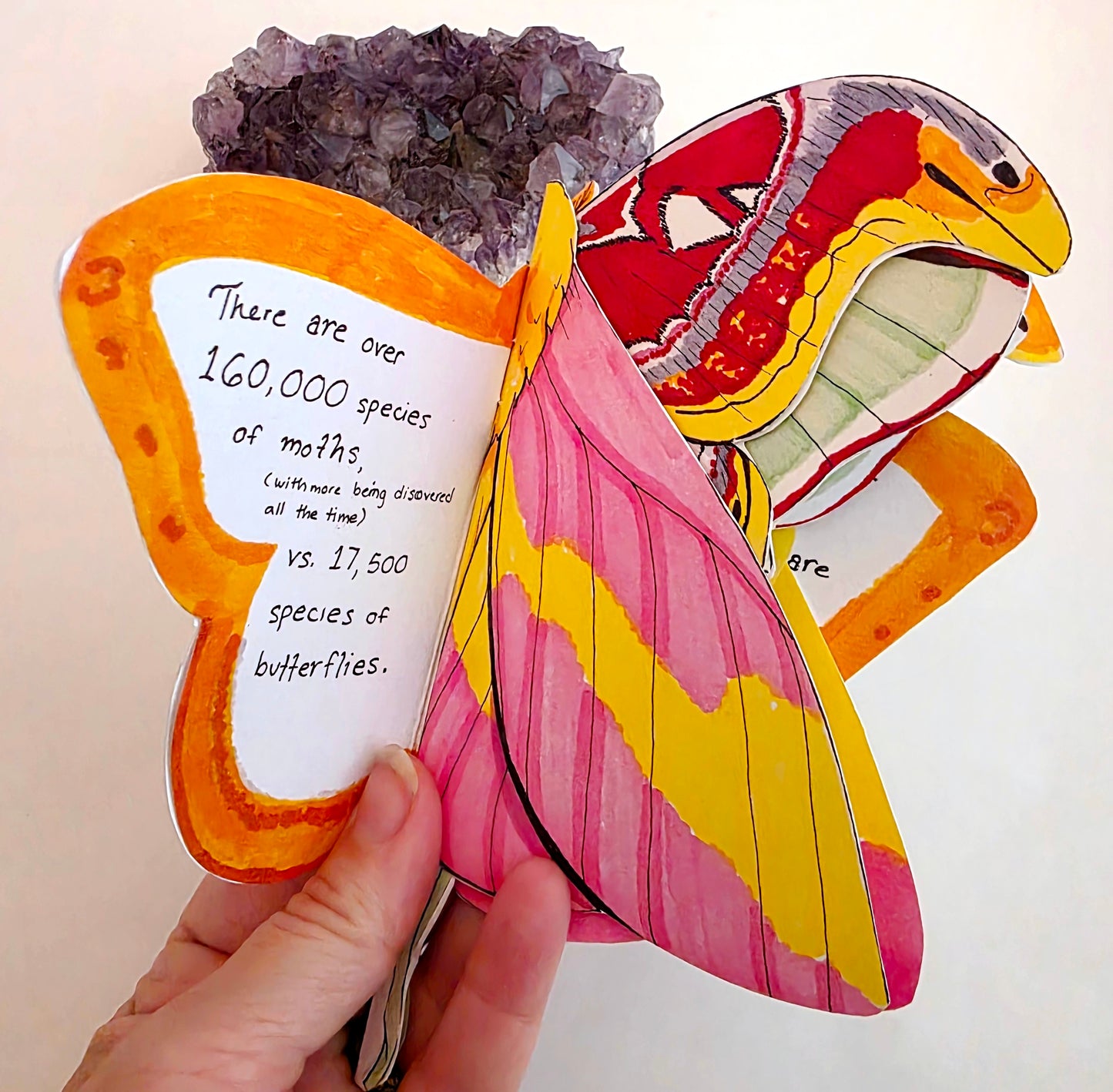 Cool Moths Art Zine by Cynthia Abernathy