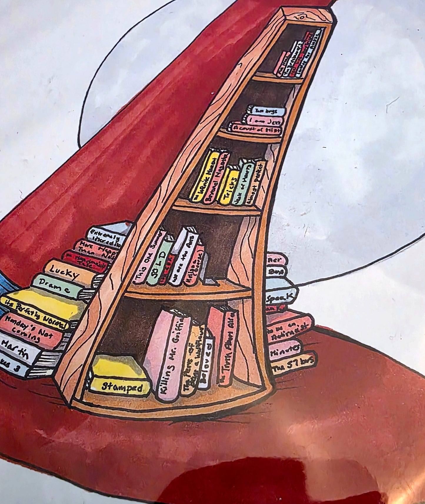 Library Worker's Day Witch Hat Art Reproduction