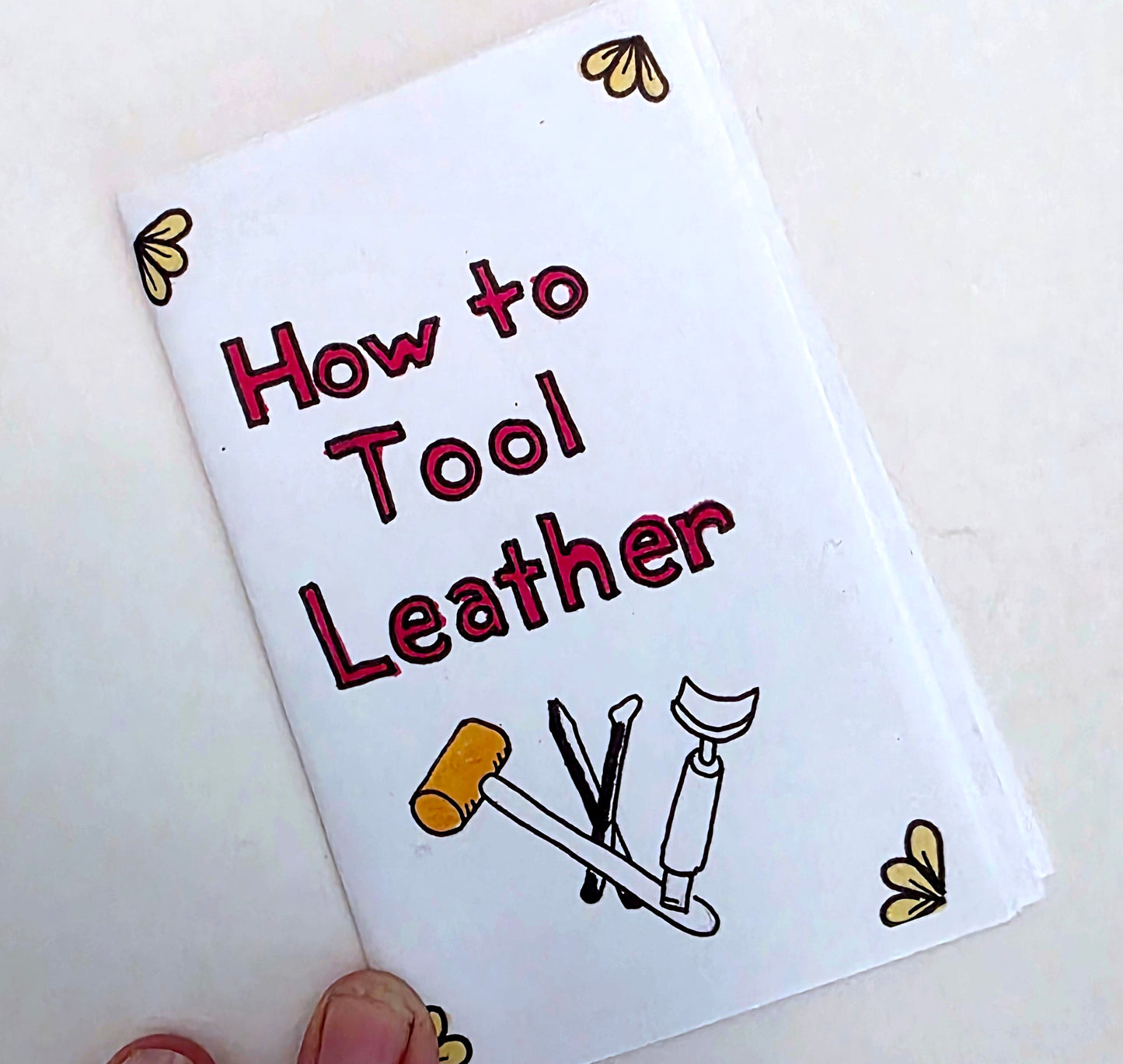 How To Tool Leather Mini Zine