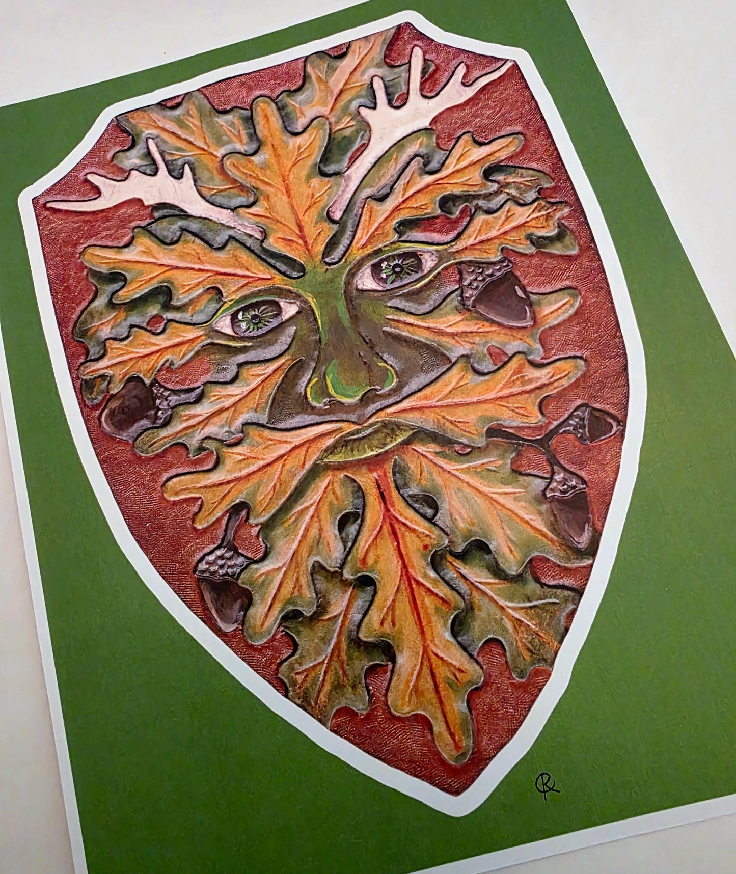 Greenman Art Print Reproduction