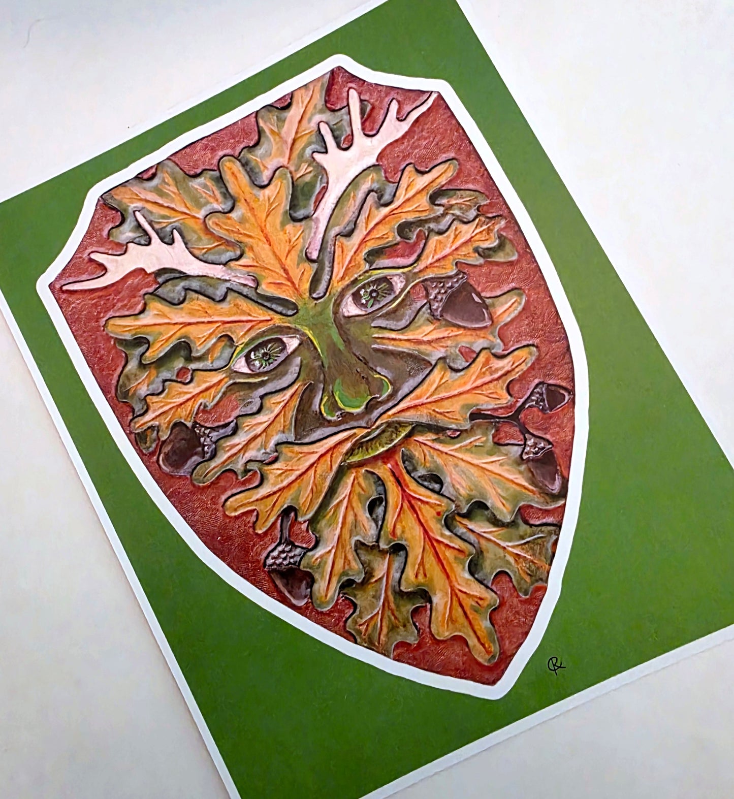 Greenman Art Print Reproduction