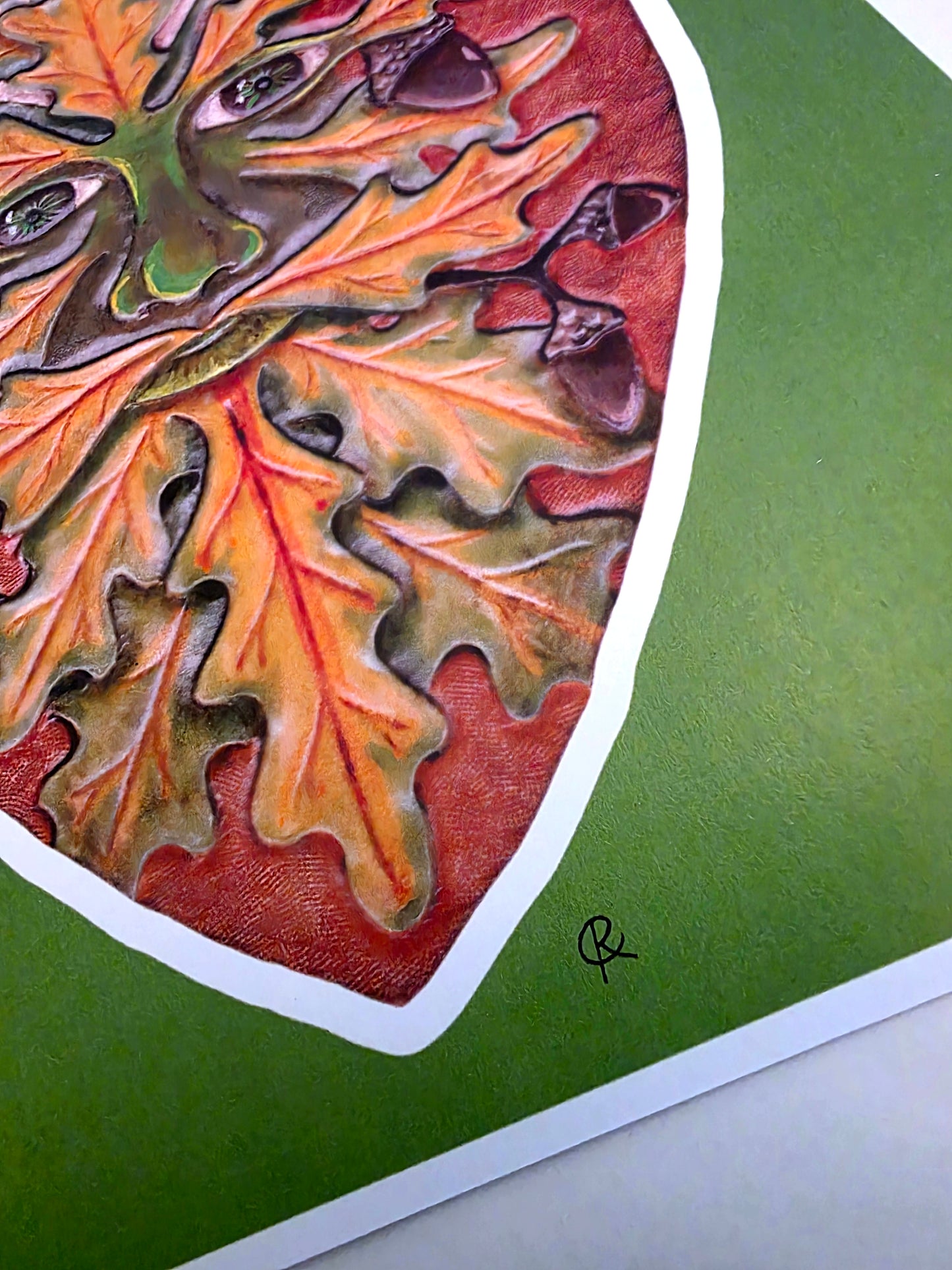 Greenman Art Print Reproduction