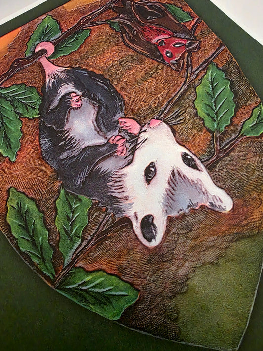 "Hang Out Here Often?" Nature Art Reproduction