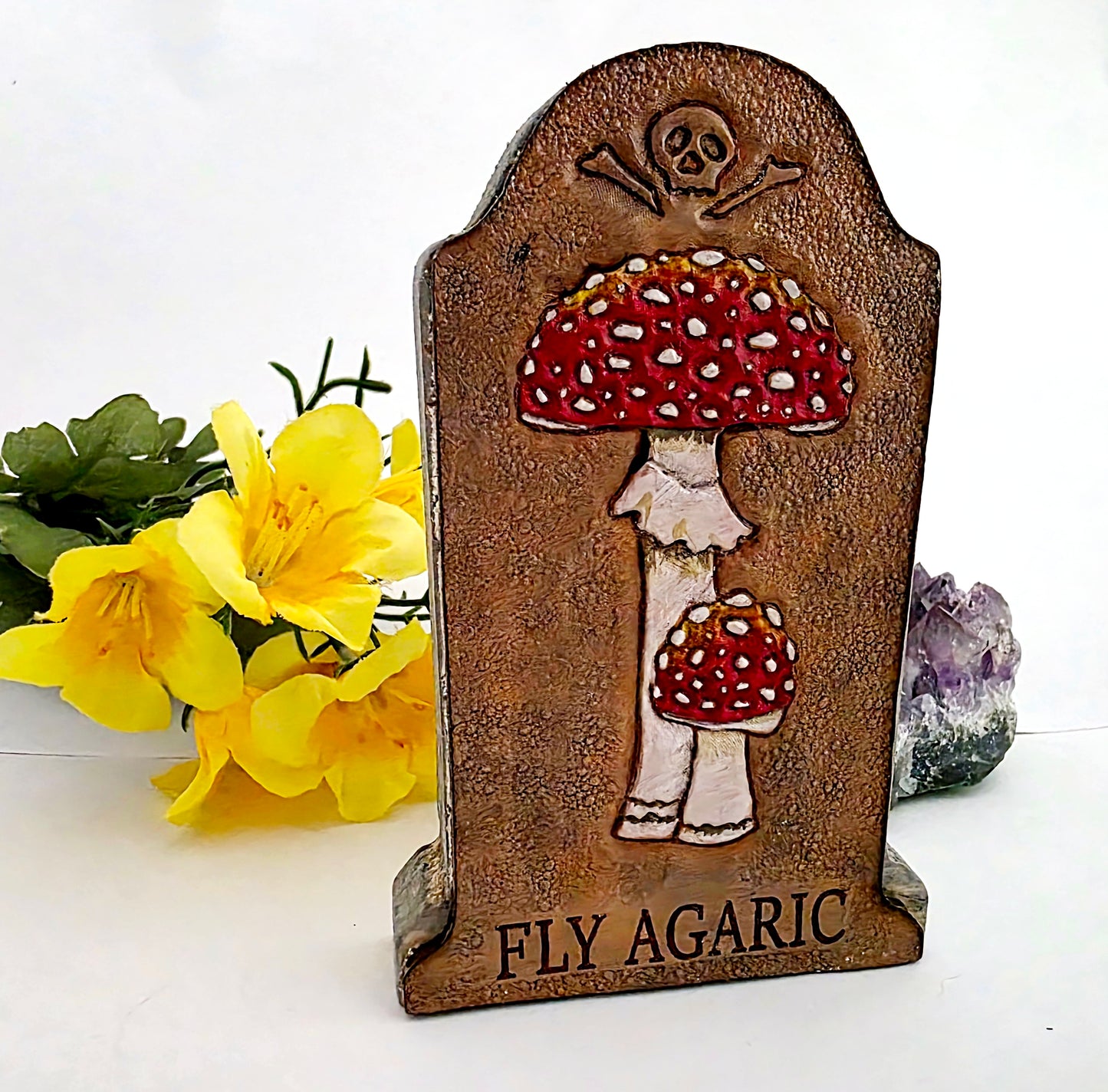 Toxic Tombstones Original Nature Art Home Decor