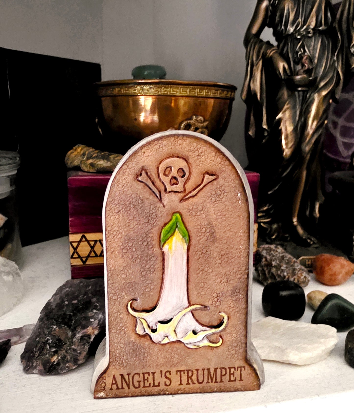 Toxic Tombstones Original Nature Art Home Decor