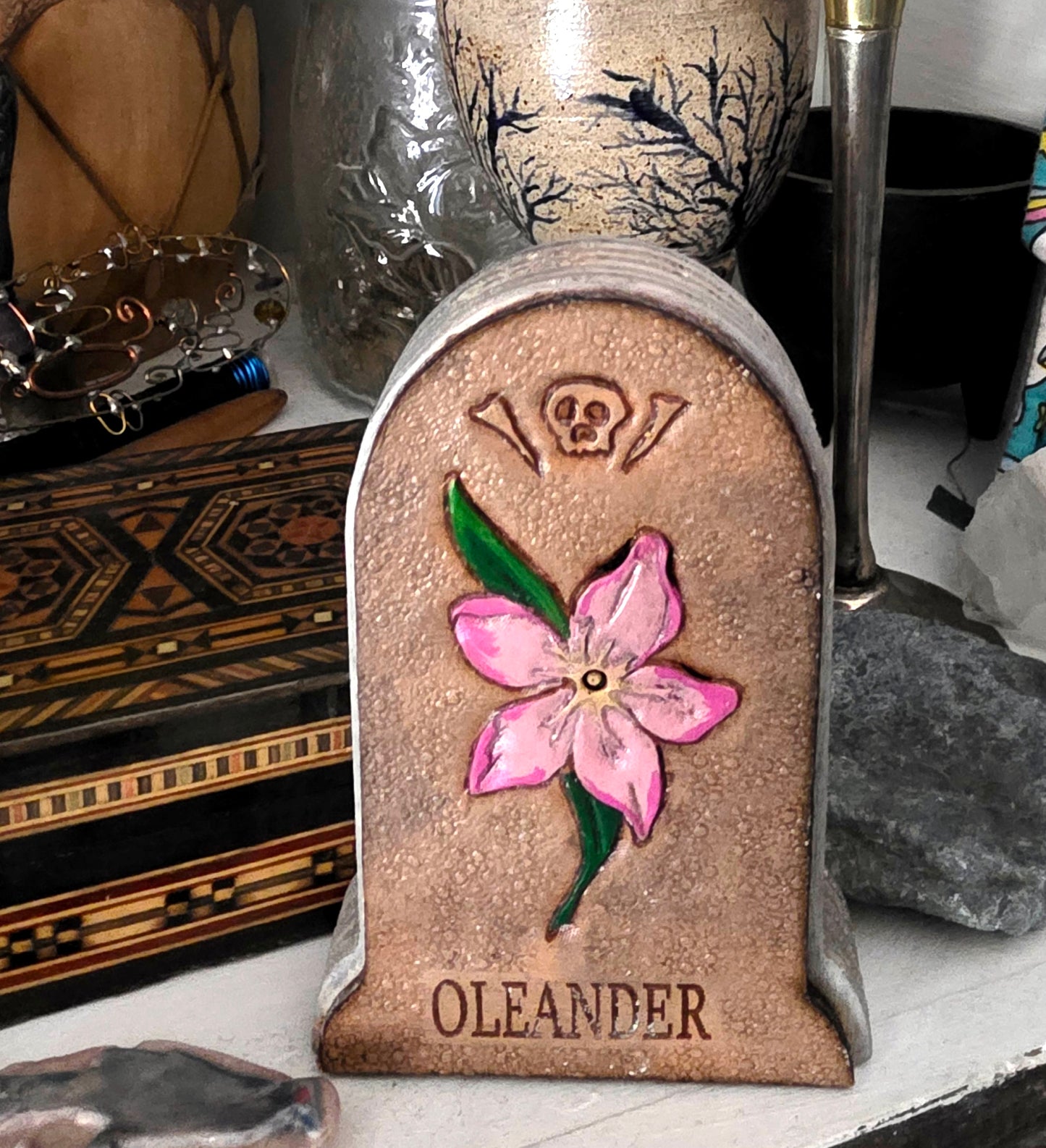 Toxic Tombstones Original Nature Art Home Decor