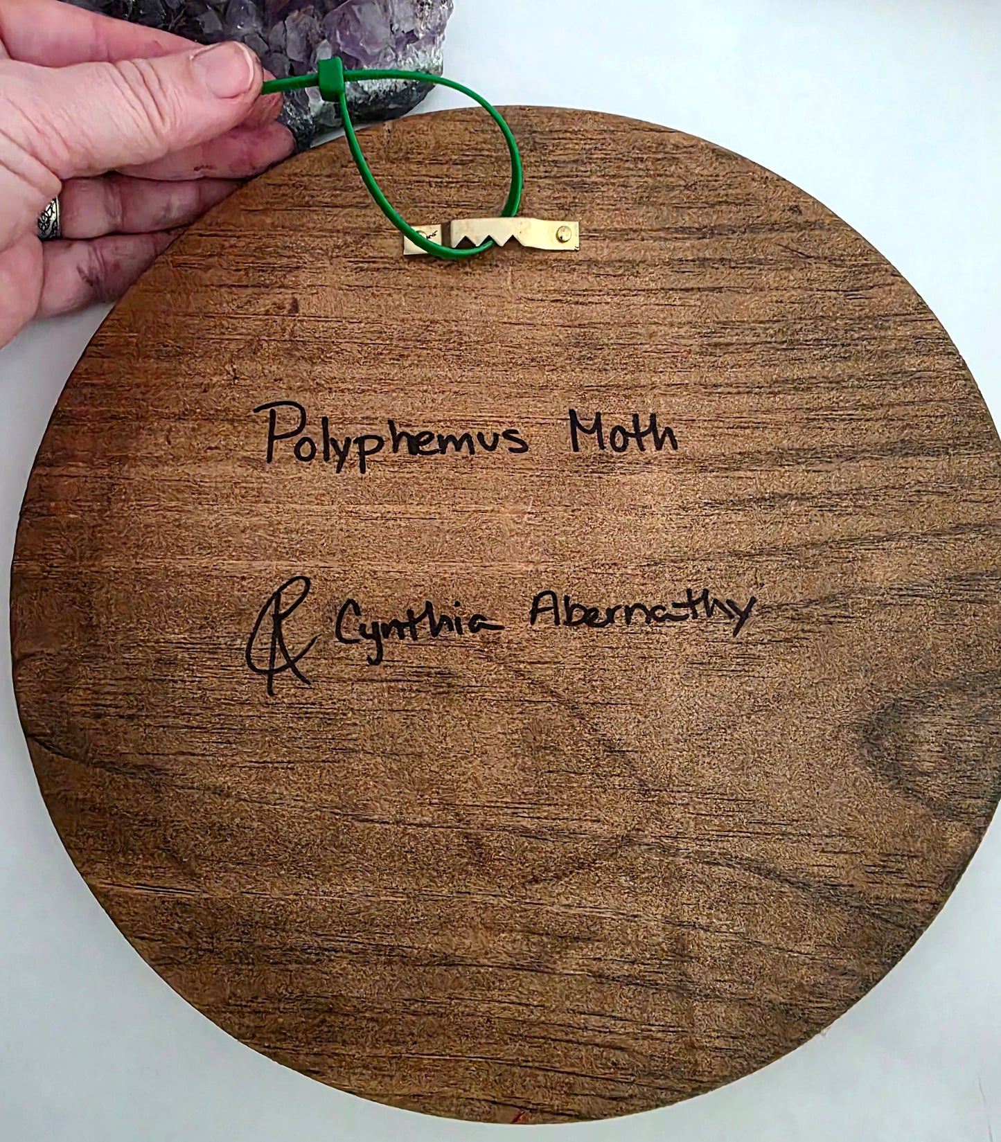 Mega Moth Leather Art