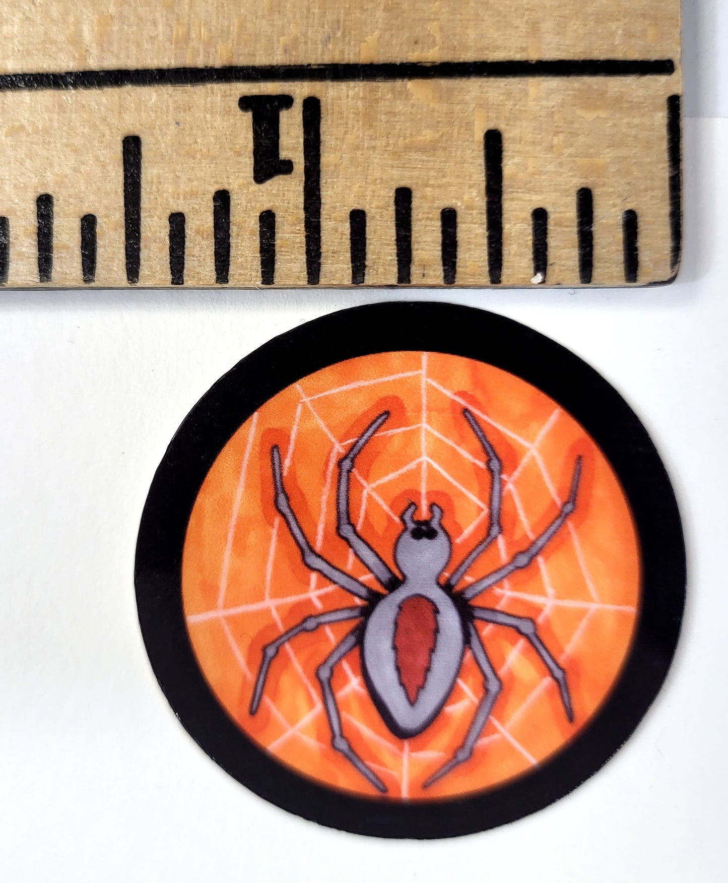 13 Round Halloween Vinyl Sticker