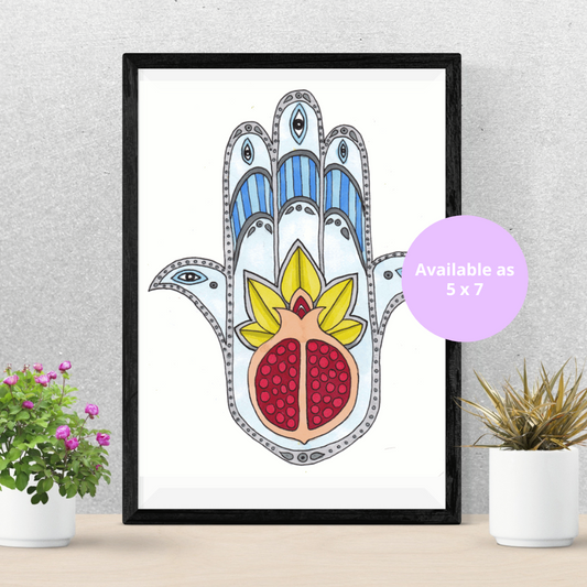 Hamsa Art Print